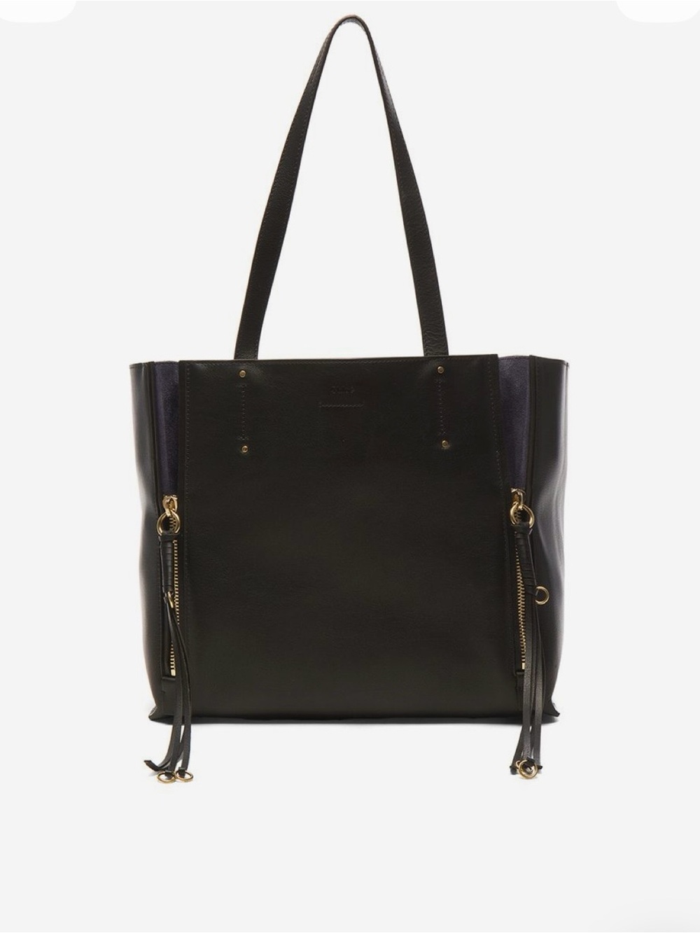 Chloe medium Milo Leather & Suede Tote Bag
